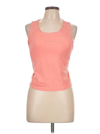 Pre-owned Spyder Active Tank Top In Orange