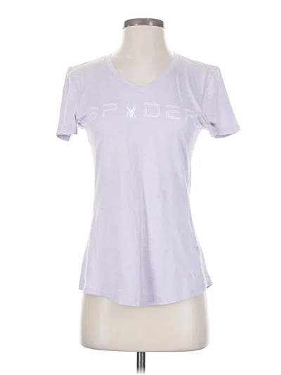 Pre-owned Spyder Active T-shirt In Purple