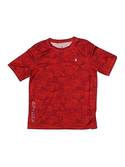 Pre-owned Spyder Kids' Active T-shirt In Red