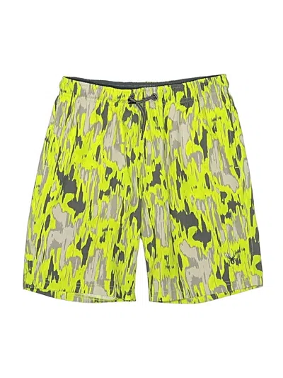 Pre-owned Spyder Kids' Athletic Shorts In Green
