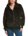 Spyder Bailey Sherpa Jacket In Black