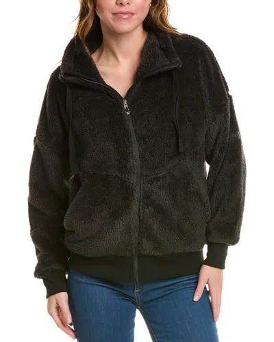 Spyder Bailey Sherpa Jacket In Black