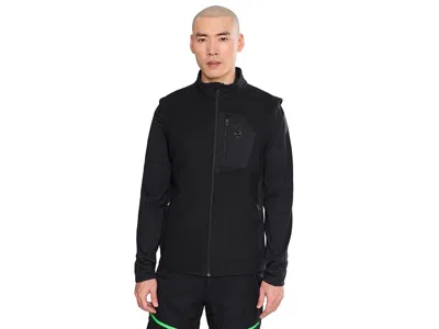 Spyder Bandit Sweater Fleece Vest Men's Clothing Black: Sm, Polyester