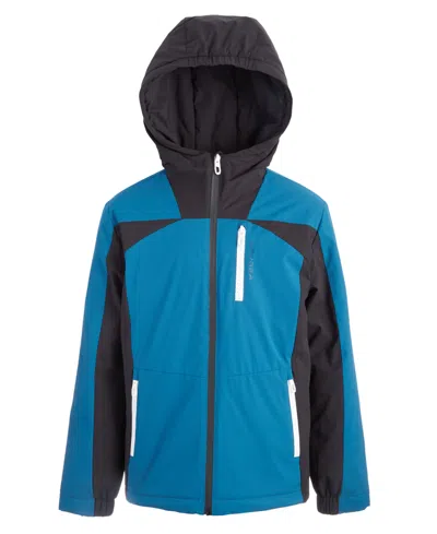Spyder Kids' Big Boys Hooded Lite Jacket In Deep Water