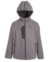 Spyder Big Boys Hooded Softshell Jacket In Polar