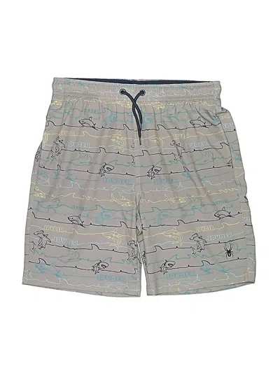 Pre-owned Spyder Kids' Board Shorts In Gray