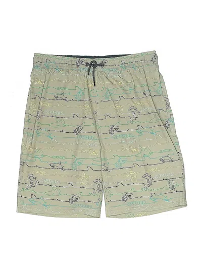 Pre-owned Spyder Kids' Board Shorts In Green