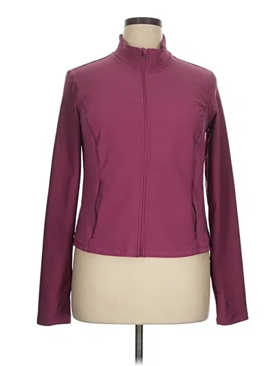 Pre-owned Spyder Cardigan Sweater In Burgundy