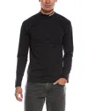 Spyder Castle Mock Neck Baselayer Top In Black