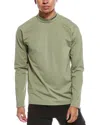 Spyder Castle Mock Neck Baselayer Top In Green
