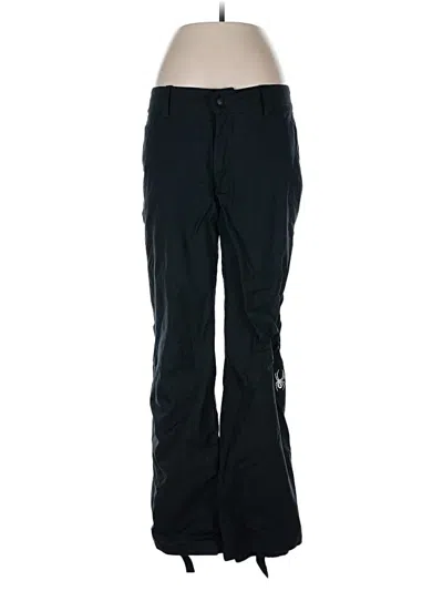 Pre-owned Spyder Casual Pants In Black