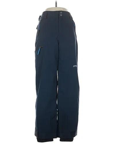 Pre-owned Spyder Casual Pants In Blue