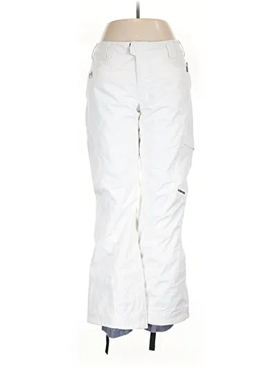 Pre-owned Spyder Casual Pants In White