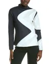 Spyder Chute Turtleneck Top In Black