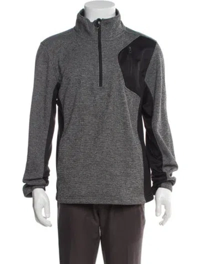 Pre-owned Spyder Colorblock Pattern Jacket In Gray