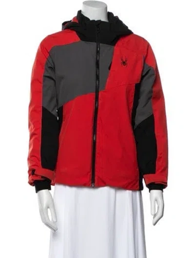 Pre-owned Spyder Colorblock Pattern Jacket In Multi