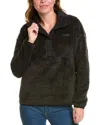 Spyder Cozy 1/4-snap Pullover In Black