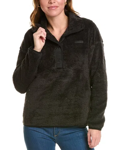 Spyder Cozy 1/4-snap Pullover In Black