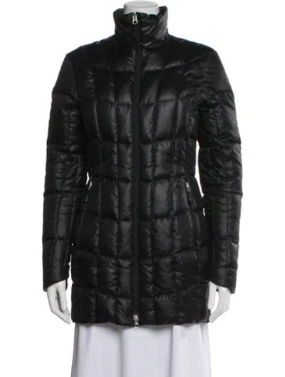 Pre-owned Spyder Down Jacket In Black