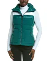 Spyder Eastwood Down Vest In Gray
