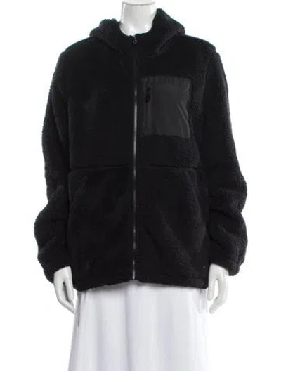 Pre-owned Spyder Faux Fur Jacket W/ Tags In Black
