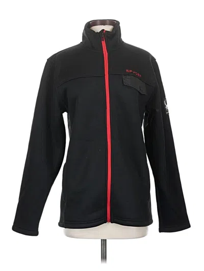 Spyder Fleece Jacket In Black