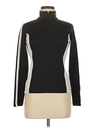 Pre-owned Spyder Fleece Jacket In Black