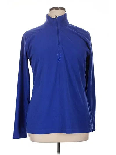 Pre-owned Spyder Fleece Jacket In Blue