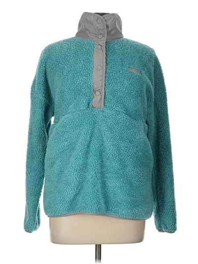 Pre-owned Spyder Fleece Jacket In Teal