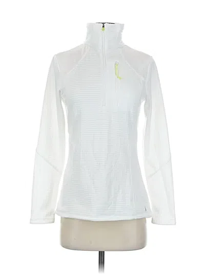 Pre-owned Spyder Fleece Jacket In White
