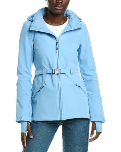 Spyder Glacial Softshell Jacket In Brown