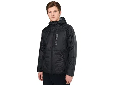 Spyder Glissade Hybrid Hooded Jacket In Black