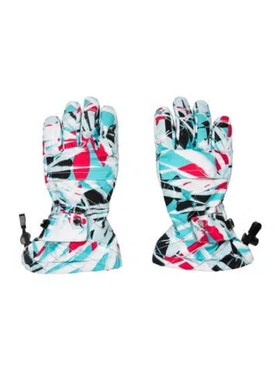 Pre-owned Spyder Gloves In Blue