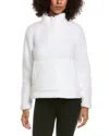 Spyder High Pile Fleece Jacket In White