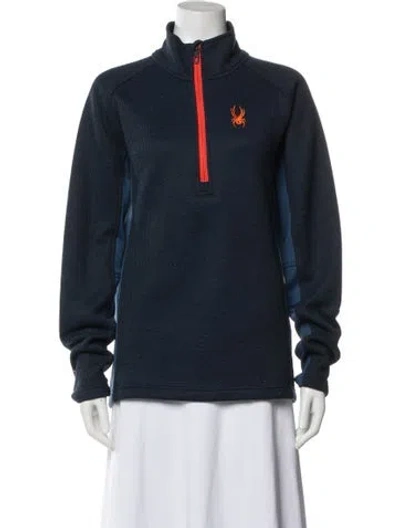 Pre-owned Spyder Jacket In Blue