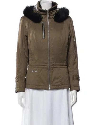 Pre-owned Spyder Jacket In Brown