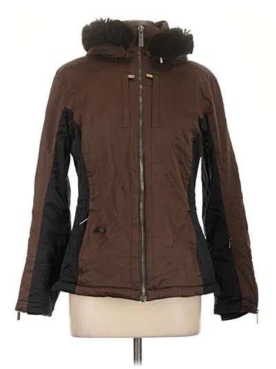 Pre-owned Spyder Jacket In Brown