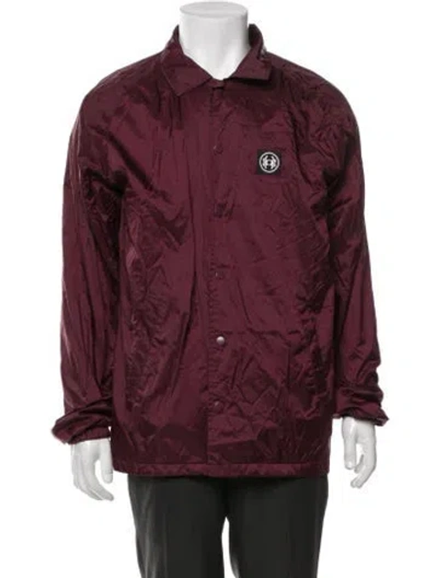 Pre-owned Spyder Jacket In Burgundy