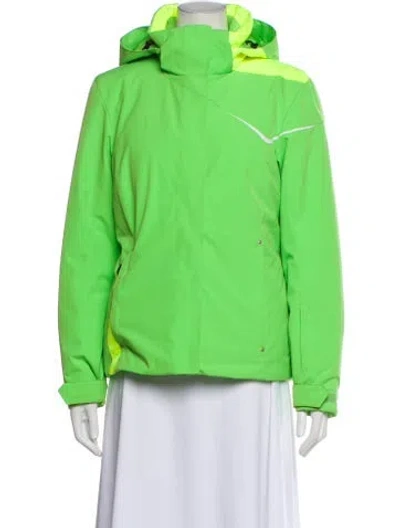 Pre-owned Spyder Jacket In Green