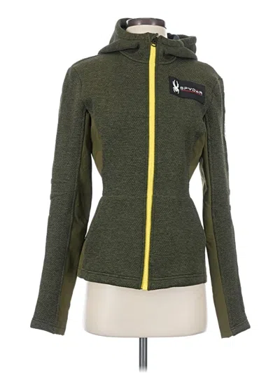 Pre-owned Spyder Jacket In Green