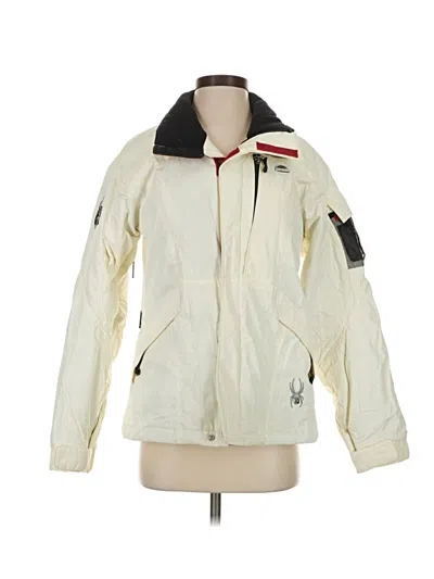 Pre-owned Spyder Jacket In Ivory
