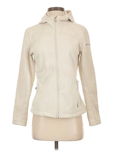 Pre-owned Spyder Jacket In Ivory