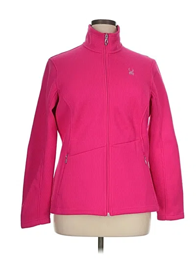 Pre-owned Spyder Jacket In Pink