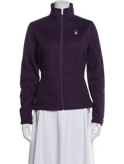 Pre-owned Spyder Jacket In Purple
