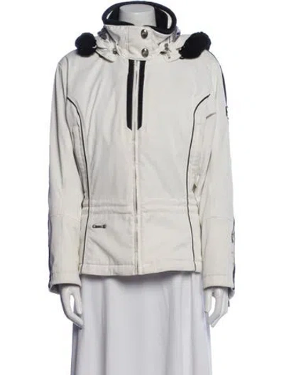 Pre-owned Spyder Jacket In White