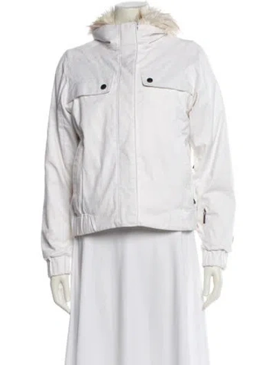 Pre-owned Spyder Jacket In White