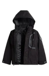 Spyder Kids' Snow System Jacket In Black