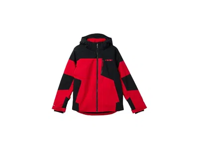 Spyder Leader Jacket (big Kid) Boy's Coat  Red : 10 Big Kid, Polyester
