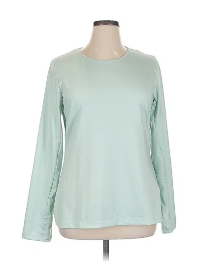 Pre-owned Spyder Long Sleeve T-shirt In Green