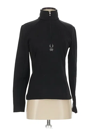 Pre-owned Spyder Long Sleeve Top Black Turtleneck Tops